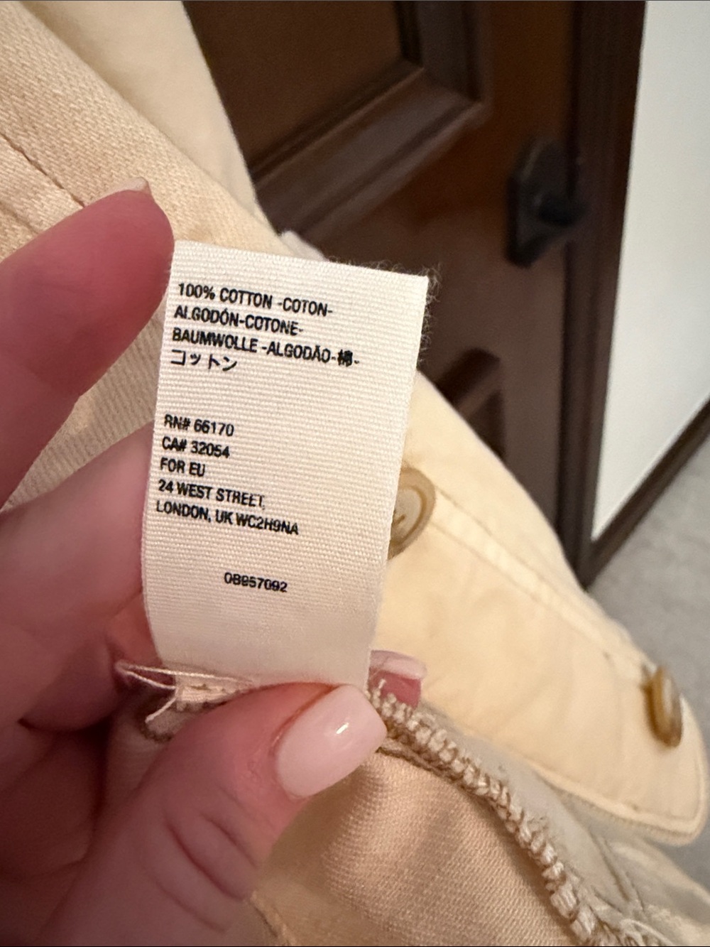 Women's Cream Utility Jacket from Free People - Picture 5 of 5